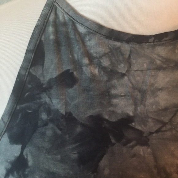 SALE⚡️⚡️NWT Gray Tie Dye Halter Tee Tank - Picture 7 of 7